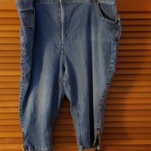 Women's plus size capris